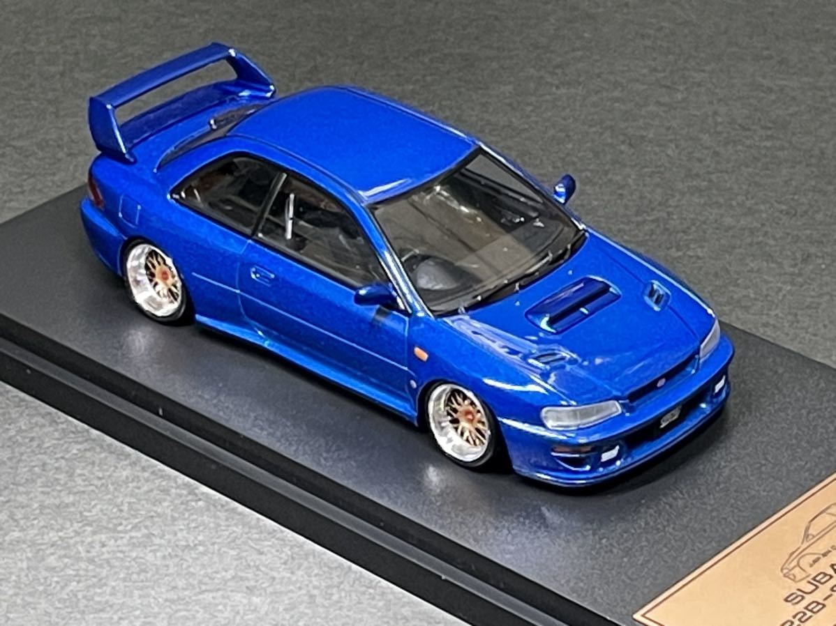 国産名車プレミアムコレクション1/43 SUBARU インプレッサ 22B-STi BBS