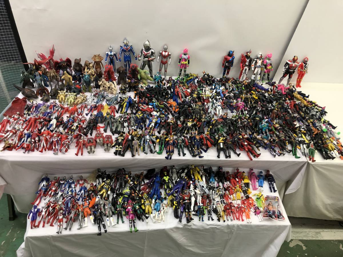 ☆◇【ジャンク】仮面ライダー ウルトラマン 戦隊シリーズ 怪獣 ソフビ
