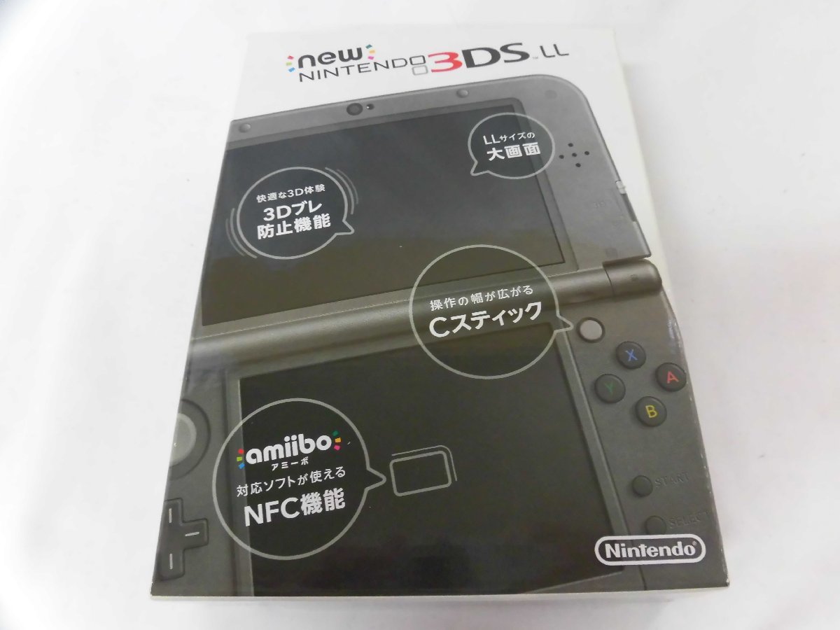 new3DSLL メタリックブラック ver11.16.0-49J 本体 中古品  