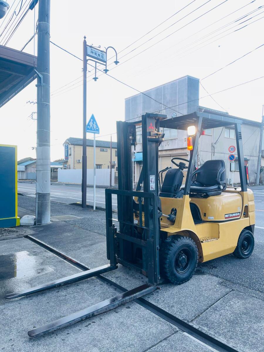 ★三菱 1.5tフォークリフト FG15【MITSUBISHI 】★ガソリン★ 年式 : 2000/09 ★MT★稼働時間976h★ 群馬より_3