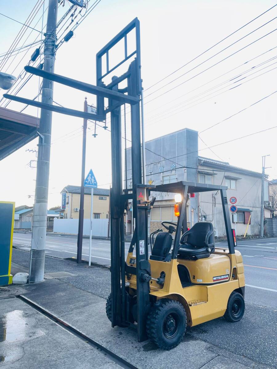 ★三菱 1.5tフォークリフト FG15【MITSUBISHI 】★ガソリン★ 年式 : 2000/09 ★MT★稼働時間976h★ 群馬より_6