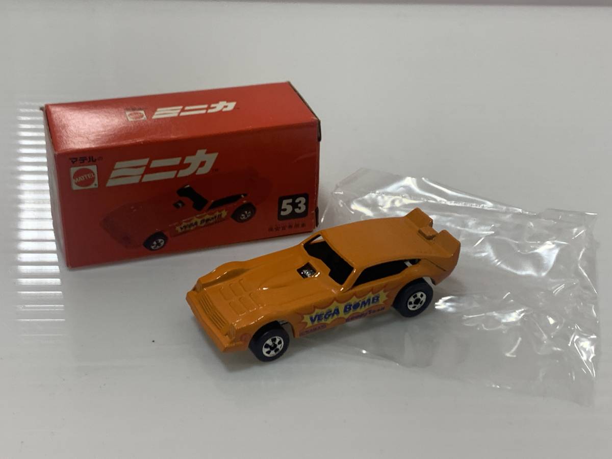 250332◇【マテルのミニカ】 赤箱 香港製 53 保安官専用車 ホット 