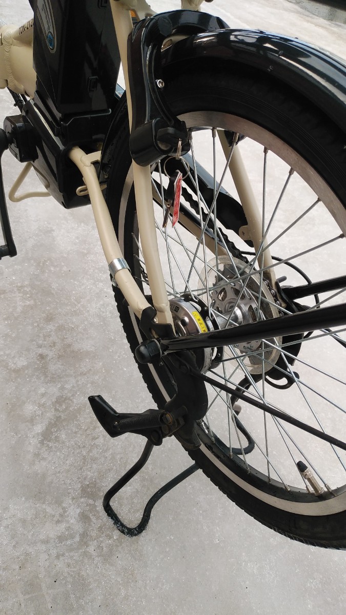 2023年新車購入　電動アシスト自転車 折りたたみ自転車 ペルテック　PELTECH　TDN-212L　ベージュ　6段変速　北海道　札幌より_6