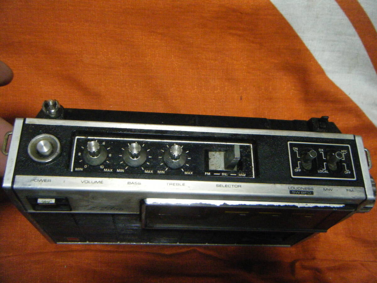 ○SHARP シャープ ラジオ MODEL FY-72J Z-2500 3バンドラジオ FW/SW/MW