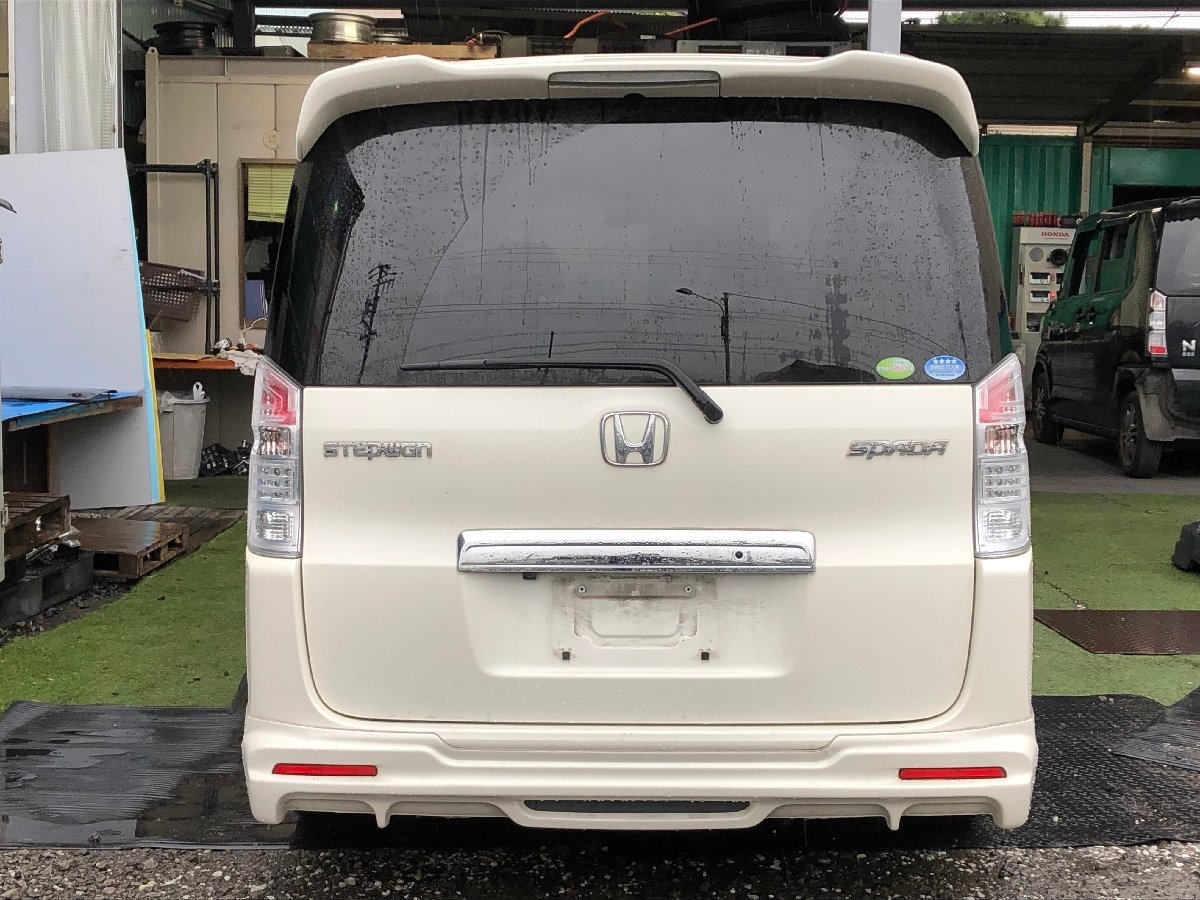 ☆中古良品☆34888☆RK5 前期 ステップワゴンスパーダ☆無限スポイラー 