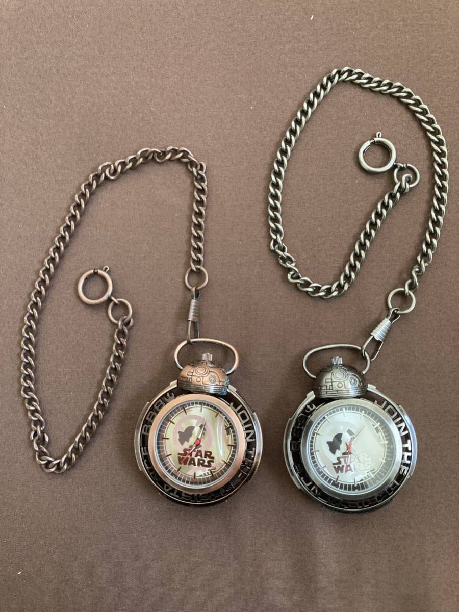送料無料　スターウォーズ　懐中時計 2個セット　非売品_3