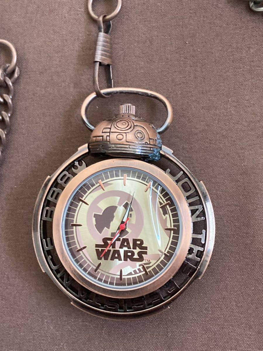送料無料　スターウォーズ　懐中時計 2個セット　非売品_4