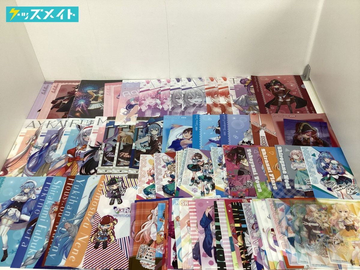 現状】 VTuber ホロライブ グッズ クリアファイル まとめ売り 星街すい