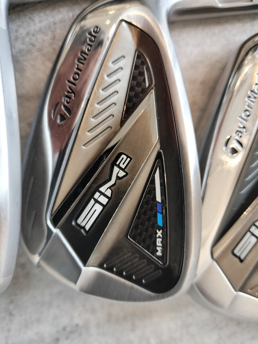 美品！テーラーメイド SIM 2 MAX アイアン 日本仕様TENSEI BLUE TM 60 カーボン Rフレックス　 5本（6〜P）セット _2