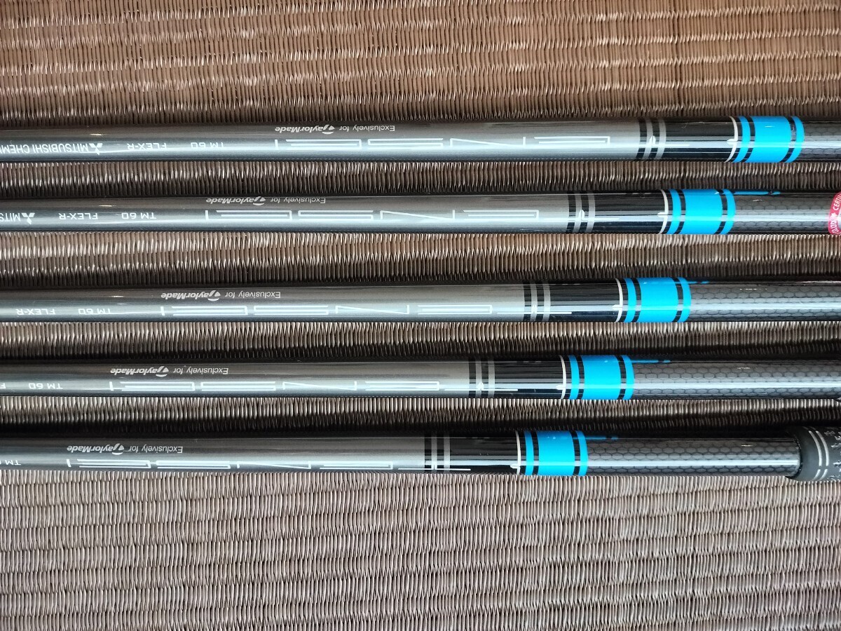 美品！テーラーメイド SIM 2 MAX アイアン 日本仕様TENSEI BLUE TM 60 カーボン Rフレックス　 5本（6〜P）セット _4