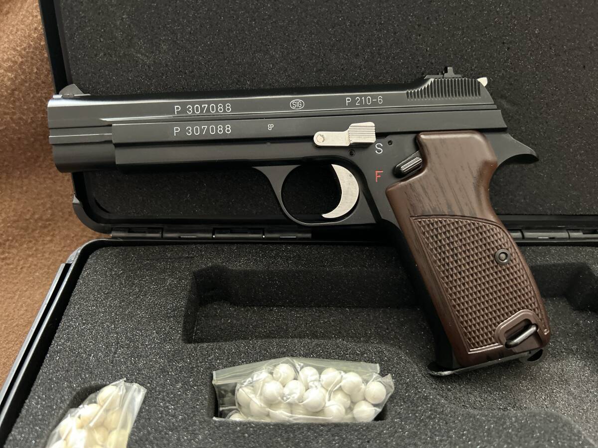 marushin 8mm ガスブローバック SIG P210-6 SWISS ARMS社公認モデル