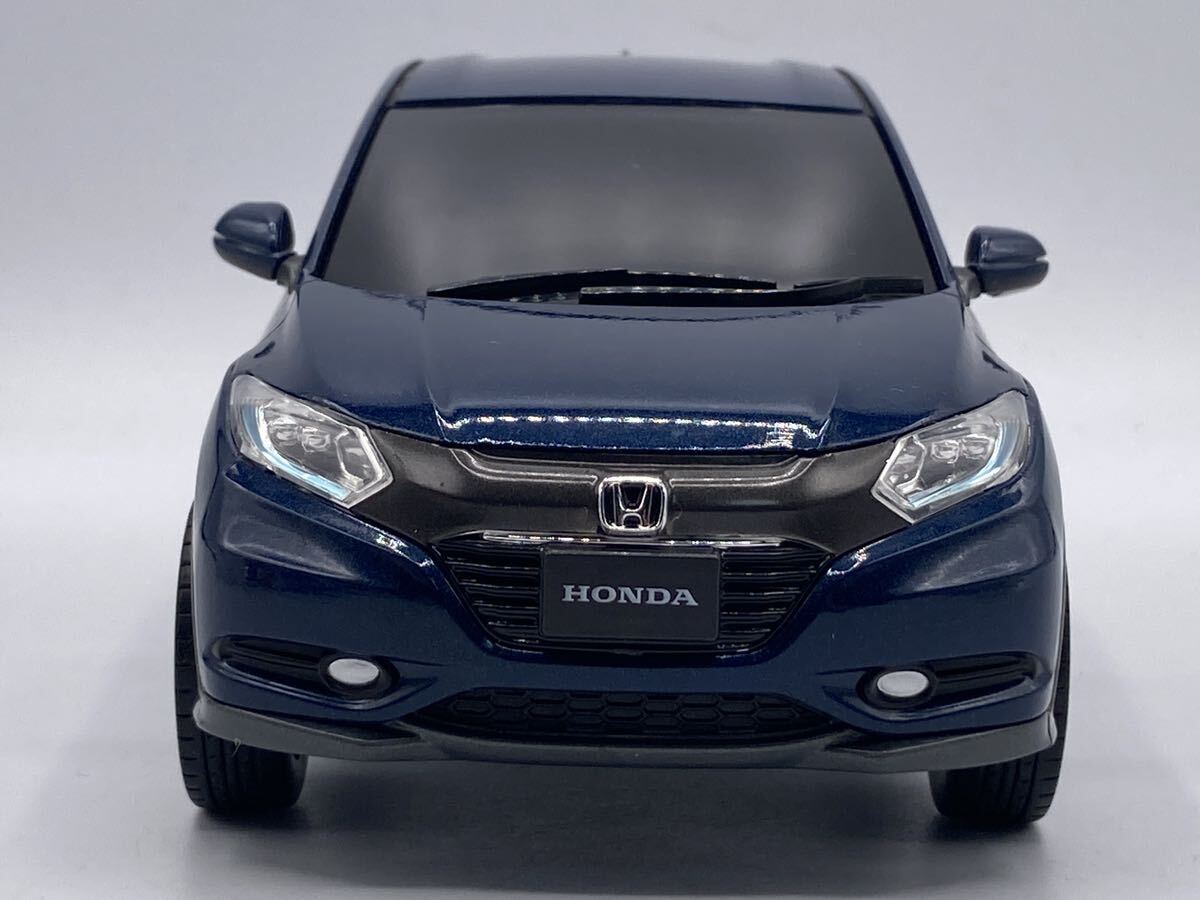 ホンダヴェゼル カラーサンプルミニカー　モルフォブルー・パール 即決有☆カラーサンプル 1/24 ホンダ HONDA ヴェゼル VEZEL べゼル