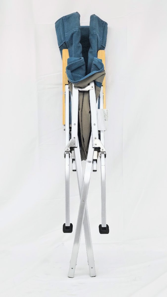 T1632 廃盤品 snow peak スノーピーク ローチェア30 ターコイズブルー