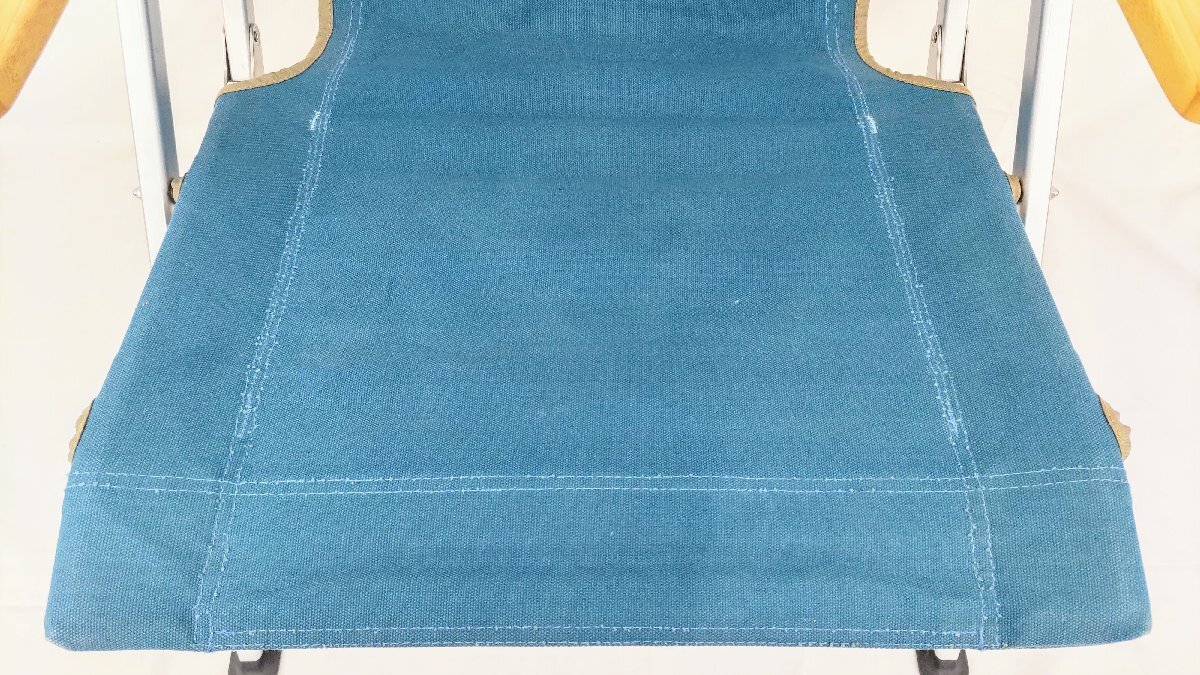 T1632 廃盤品 snow peak スノーピーク ローチェア30 ターコイズブルー