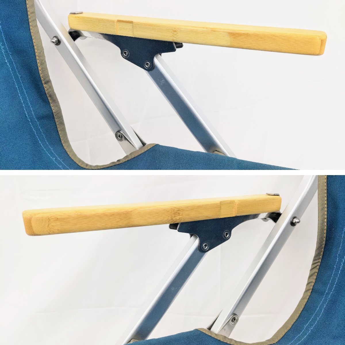 T1632 廃盤品 snow peak スノーピーク ローチェア30 ターコイズブルー