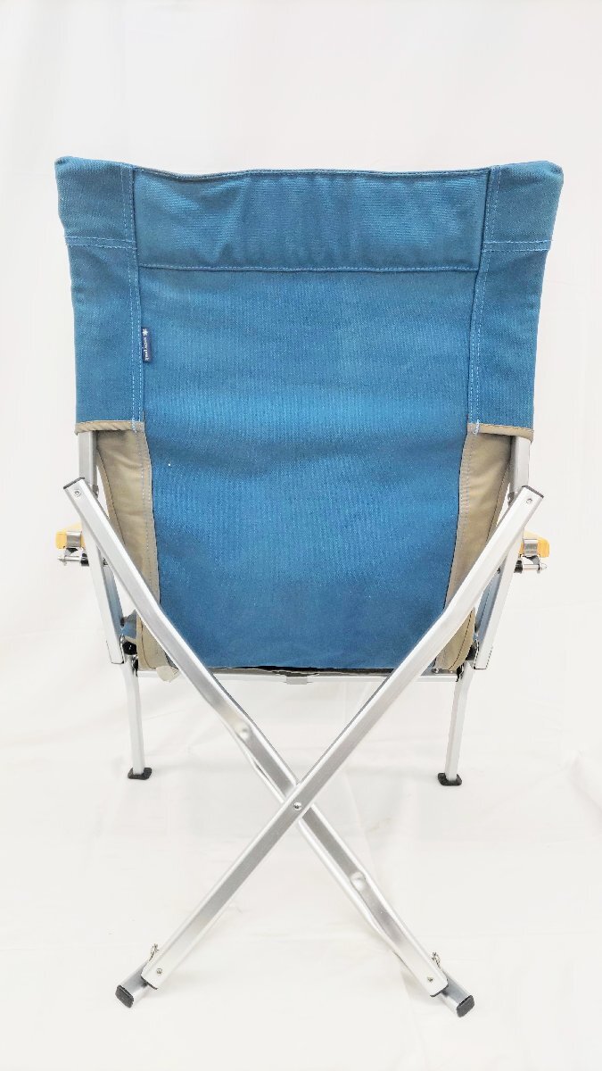 T1632 廃盤品 snow peak スノーピーク ローチェア30 ターコイズブルー