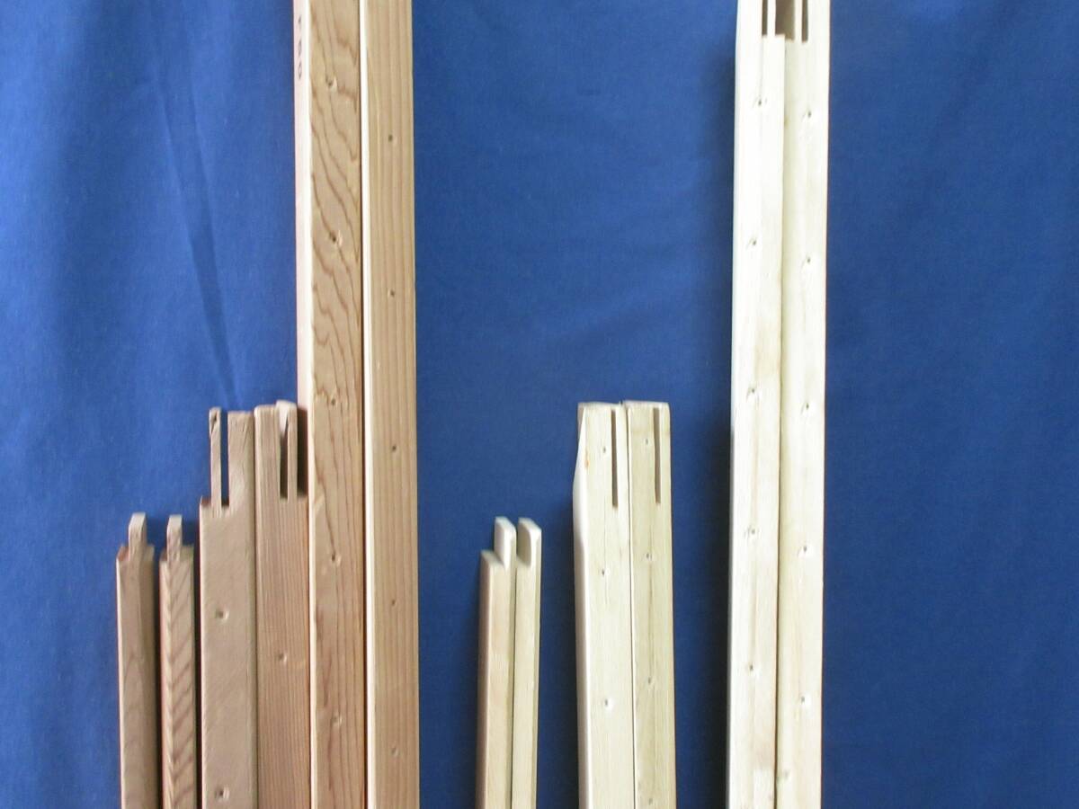 F50号キャンバス用木枠2点セット　世界堂マークの杉材木枠と桐材木枠　 一回使用の木枠　送料込み_2