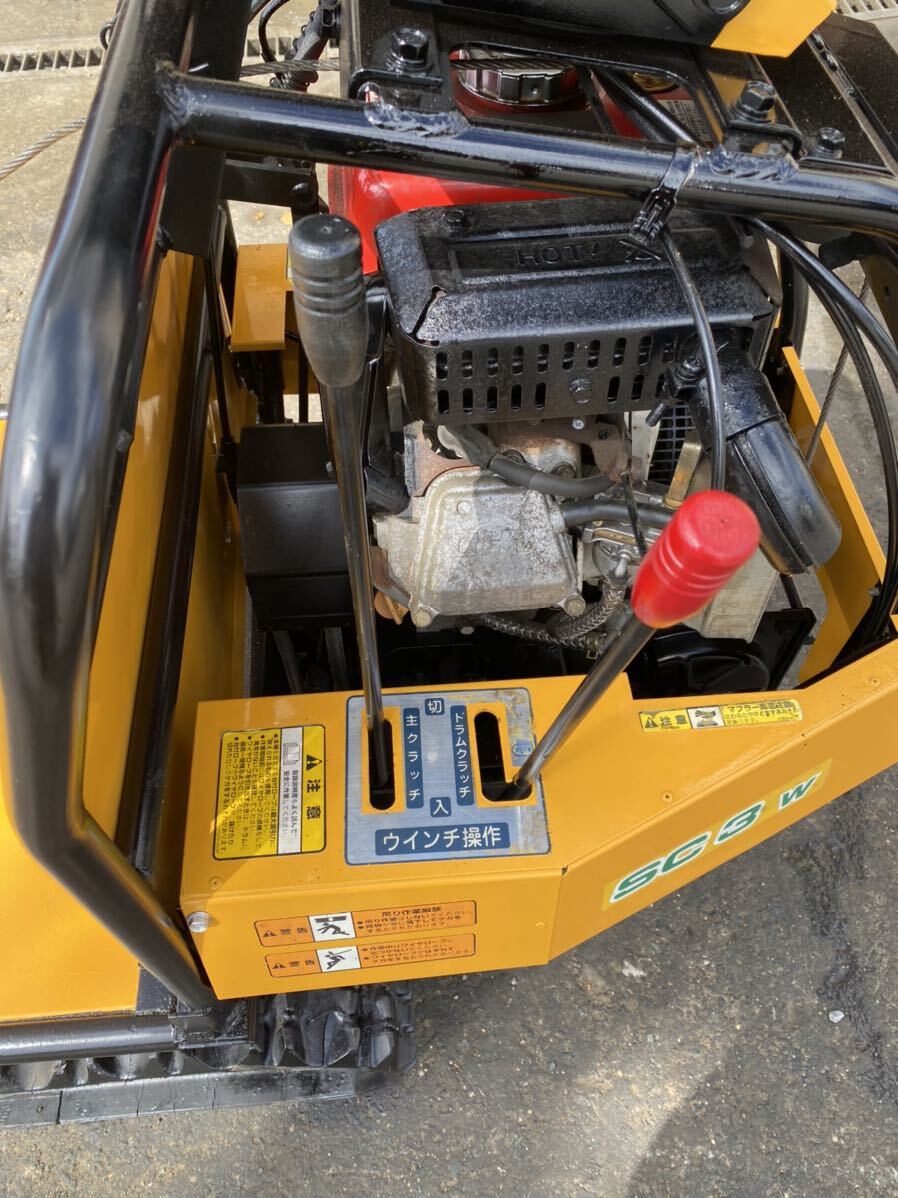 ◇マウントポニー SC3W 林業運搬車 ウインチ付き○セイレイ工業 運搬機