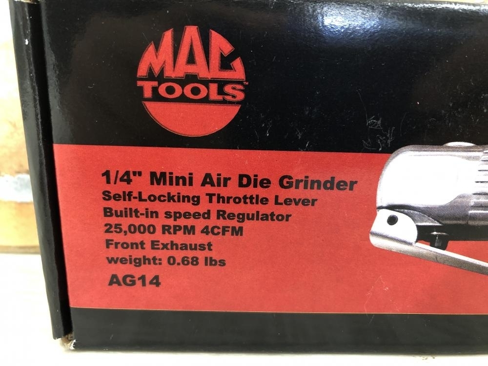 003 品 価格 MACTOOLS 1/4ミニダイグラインダー AG14(エアーグラインダー)｜売買されたオークション情報、yahooの商品 ...