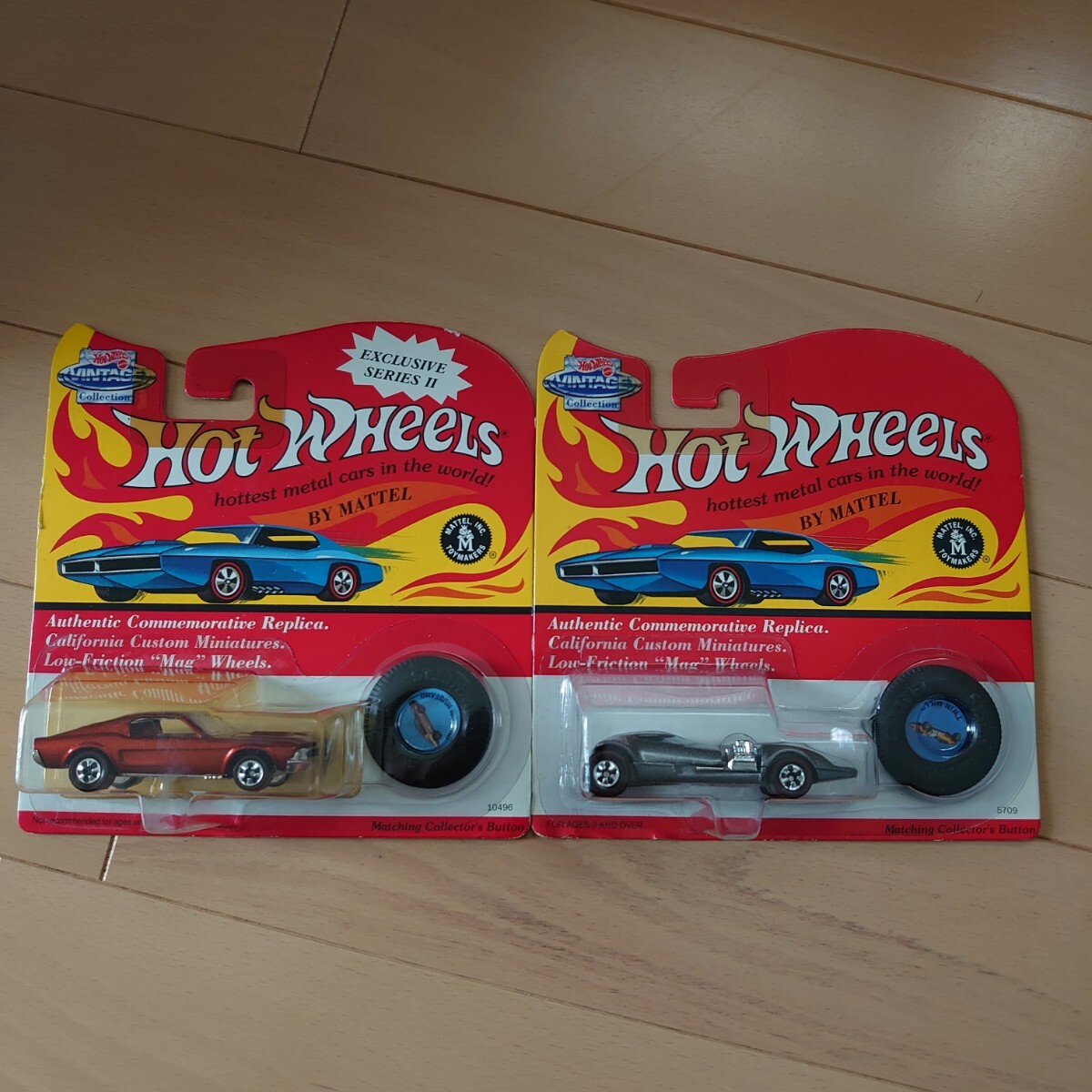 Hot Wheels ホットウィール HotWheels ヴィンテージコレクション CUSTOM MUSTANG カスタムマスタング TWIN MILL 2台セット！ ミニカー_1