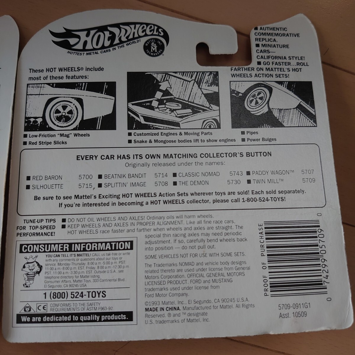 Hot Wheels ホットウィール HotWheels ヴィンテージコレクション CUSTOM MUSTANG カスタムマスタング TWIN MILL 2台セット！ ミニカー_5