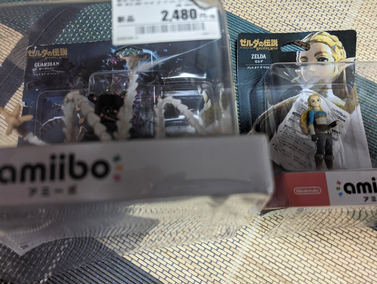 28体 ブリスター付 amiibo アミーボ ゼルダ リンク Nintendo 任天堂 