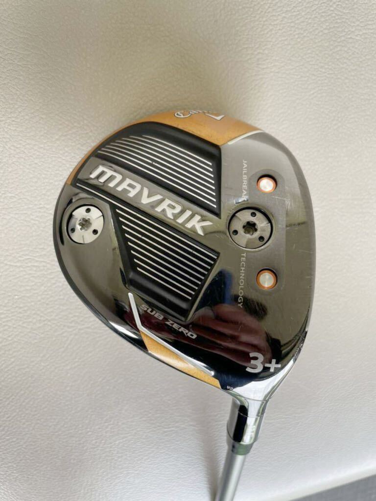 Callaway キャロウェイ MAVRIK マーベリック SubZERO サブゼロフェアウェイウッド 3+ 13.5度　ツアーAD XC 6S_1
