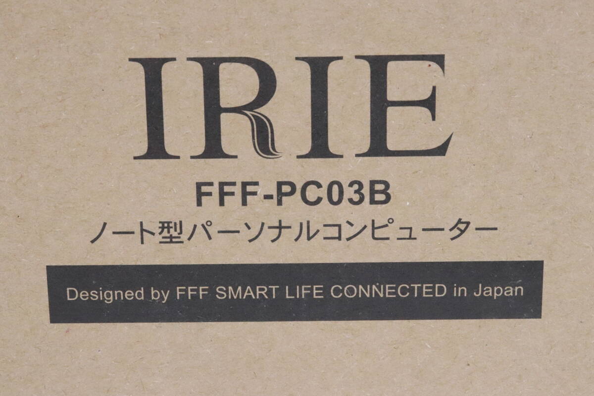1円～☆未使用品☆FFF IRIE ノートPC FFF-PC03B CPU Intel Celeron