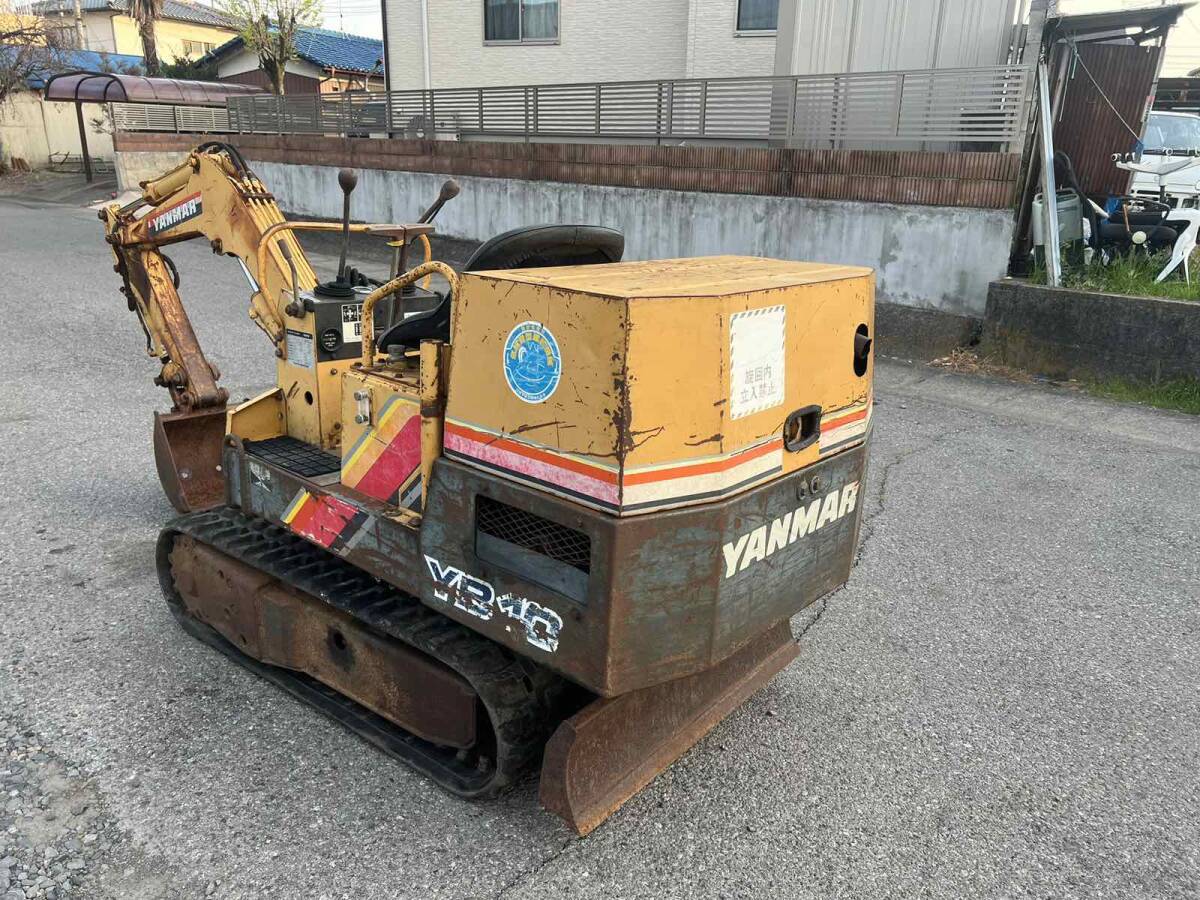 ヤンマー YB10 ミニユンボ　油圧ショベル　ユンボ　バックホー_2