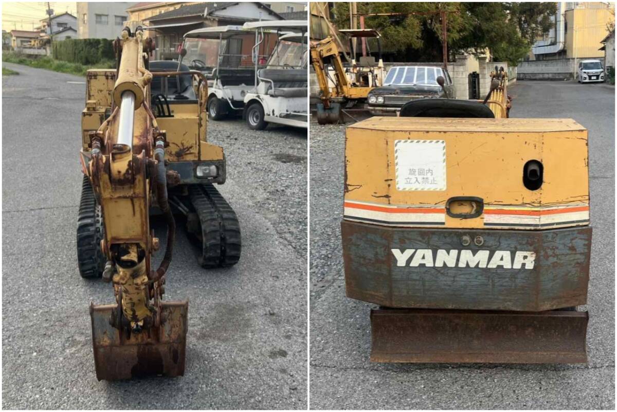 ヤンマー YB10 ミニユンボ　油圧ショベル　ユンボ　バックホー_3