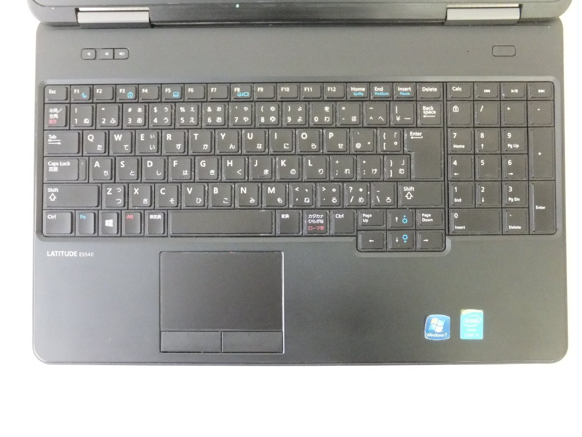 ノートパソコン■ジャンク■デル DELL■LATITUDE E5540■Core i3-4010U 4GB(メモリ) 320GB(HDD) Sマルチ 15.6型_5