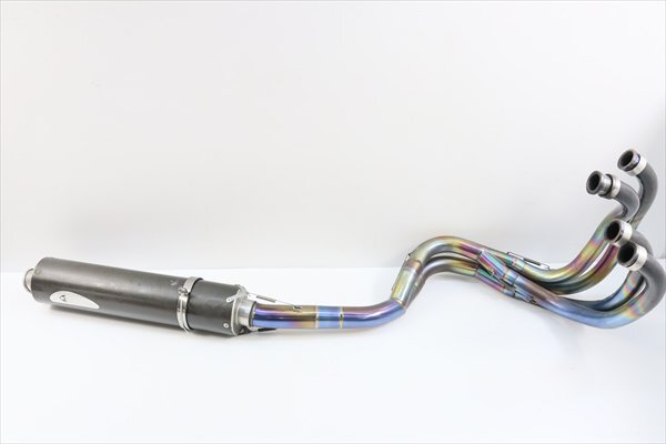 1円スタート:ZZR1100D[62社外K-FACTORY フルエキマフラー]検ZZR1100C