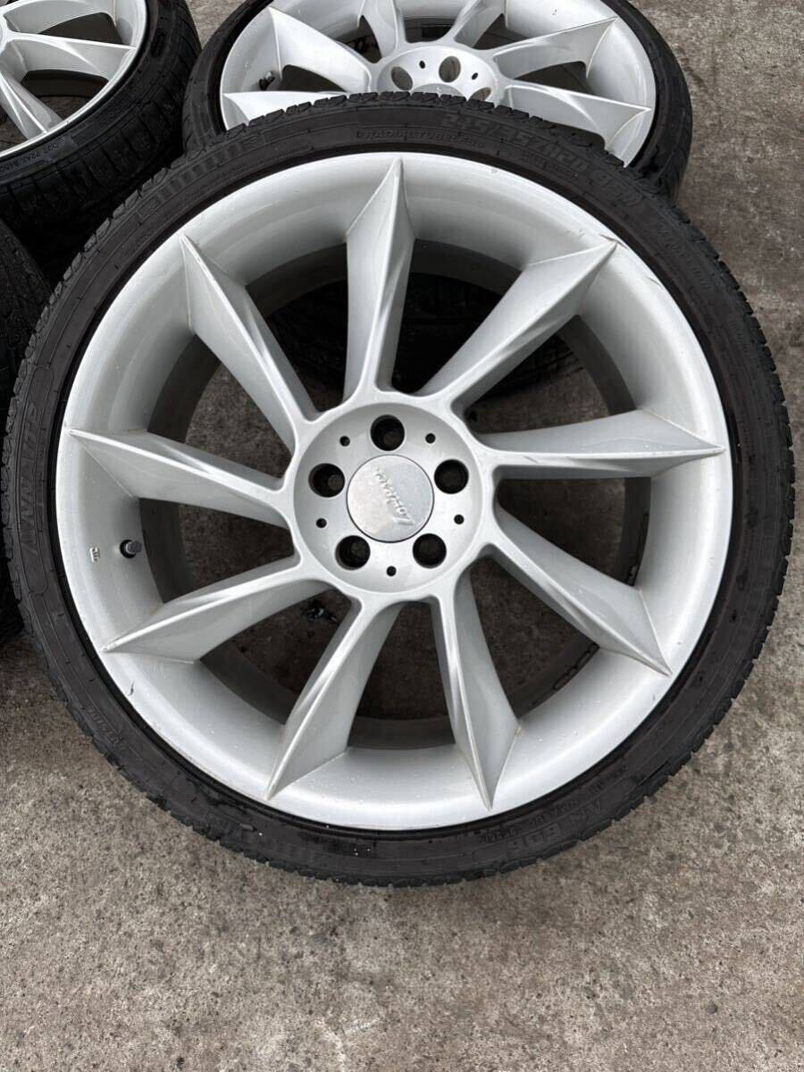 Lorinser風　社外アルミホイール　20インチ PCD112　フロント　8.5J　オフセット35　245/35/ZR20　リア　9.5J　オフセット38　275/30/ZR20_2