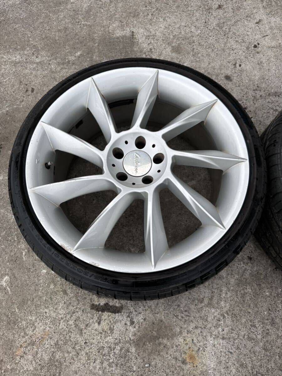 Lorinser風　社外アルミホイール　20インチ PCD112　フロント　8.5J　オフセット35　245/35/ZR20　リア　9.5J　オフセット38　275/30/ZR20_5