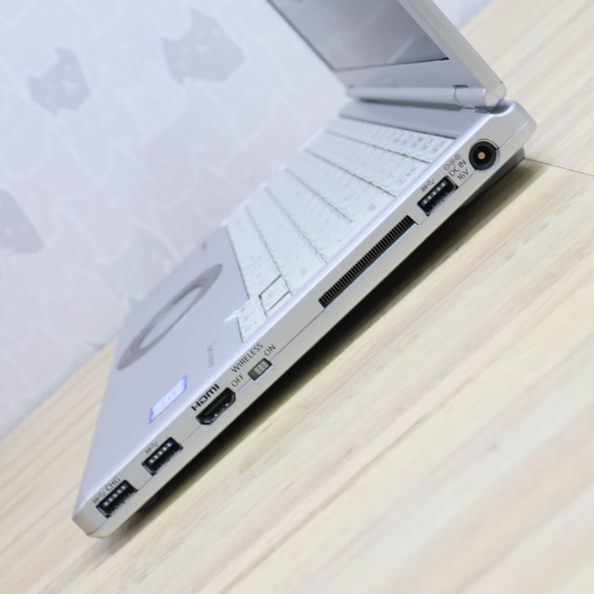 ★中古PC 高性能7世代i5！SSD128GB メモリ8GB★CF-SZ6 Core i5-7200U Webカメラ Win11 MS Office2019 Home&Business ノートPC★P66371_7