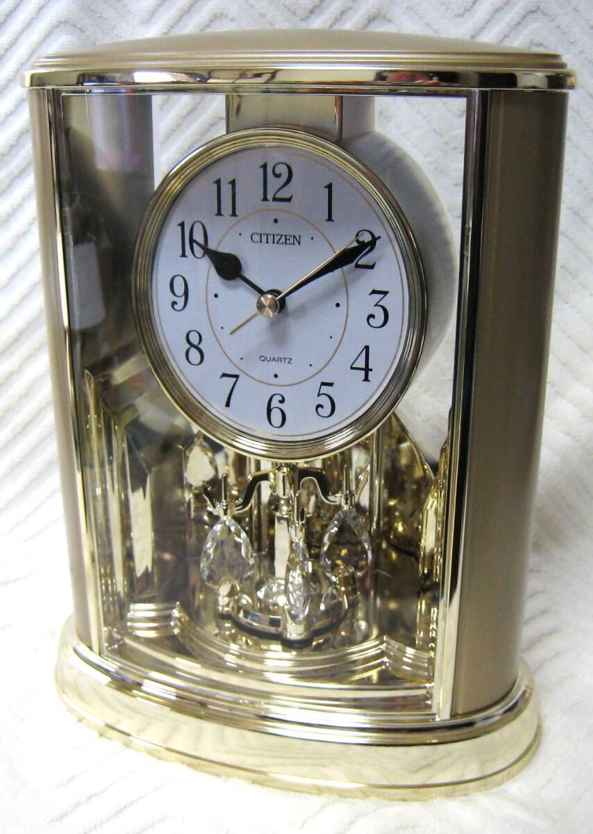 【未使用品】シチズン 置き時計 サルーン-18 4SG724-018_1