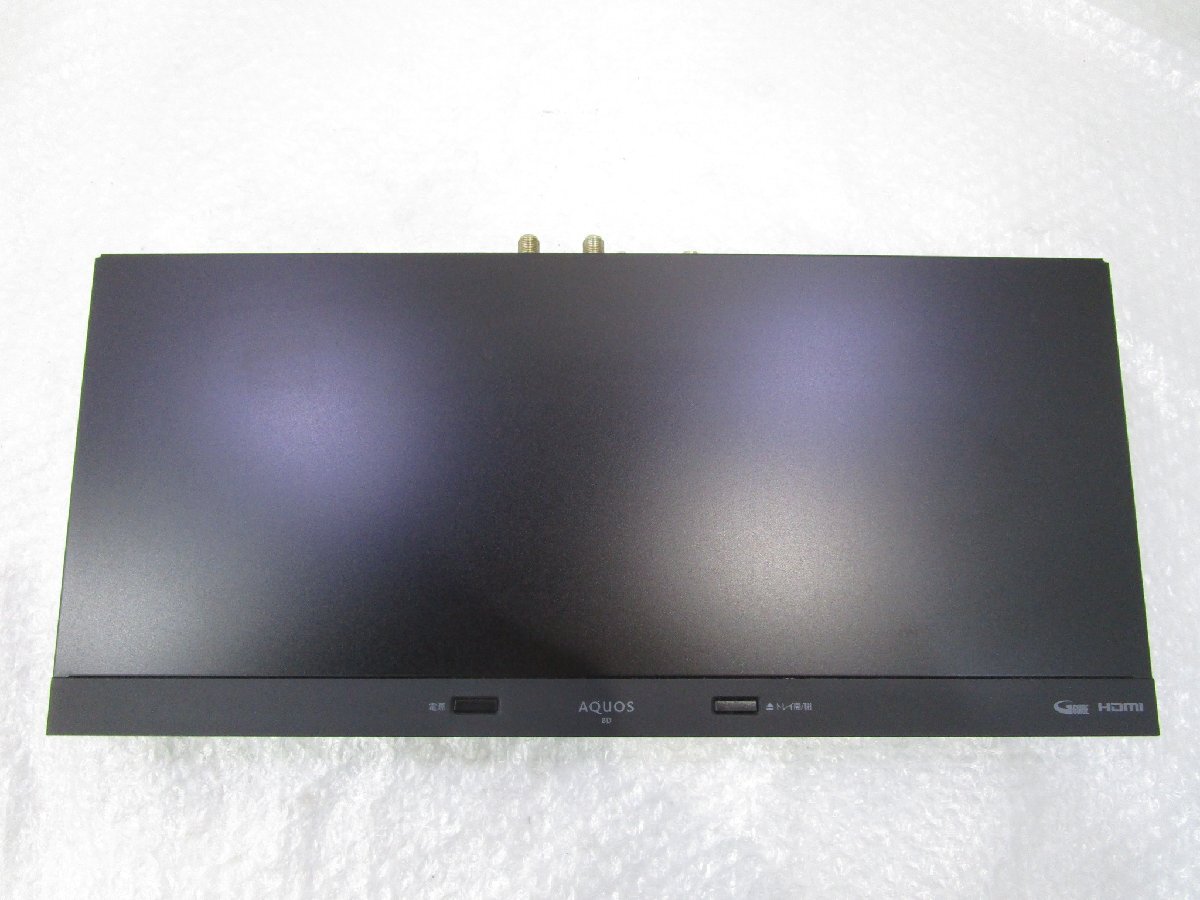 ◎SHARP シャープ AQUOS ブルーレイディスクレコーダー HDD/2TB 2番組同時録画 2B-C20CW1 2020年製 リモコン付き w5210_3