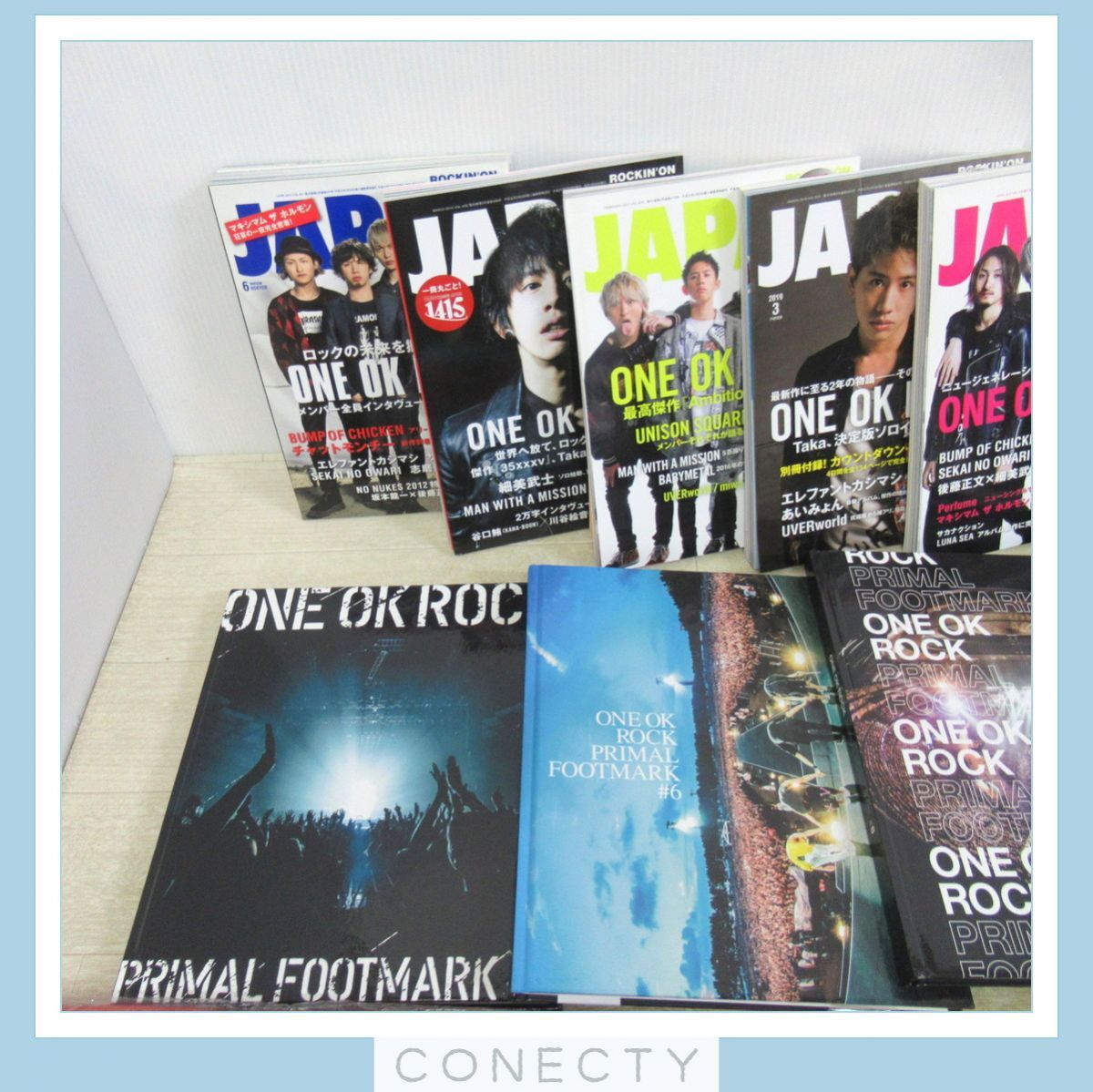 ONE OK ROCK グッズセット★タオル/Tシャツ Mサイズ/マグカップ 2018 AMBITIONS JAPAN DOME TOUR/他★ワンオク【F2【S3_3