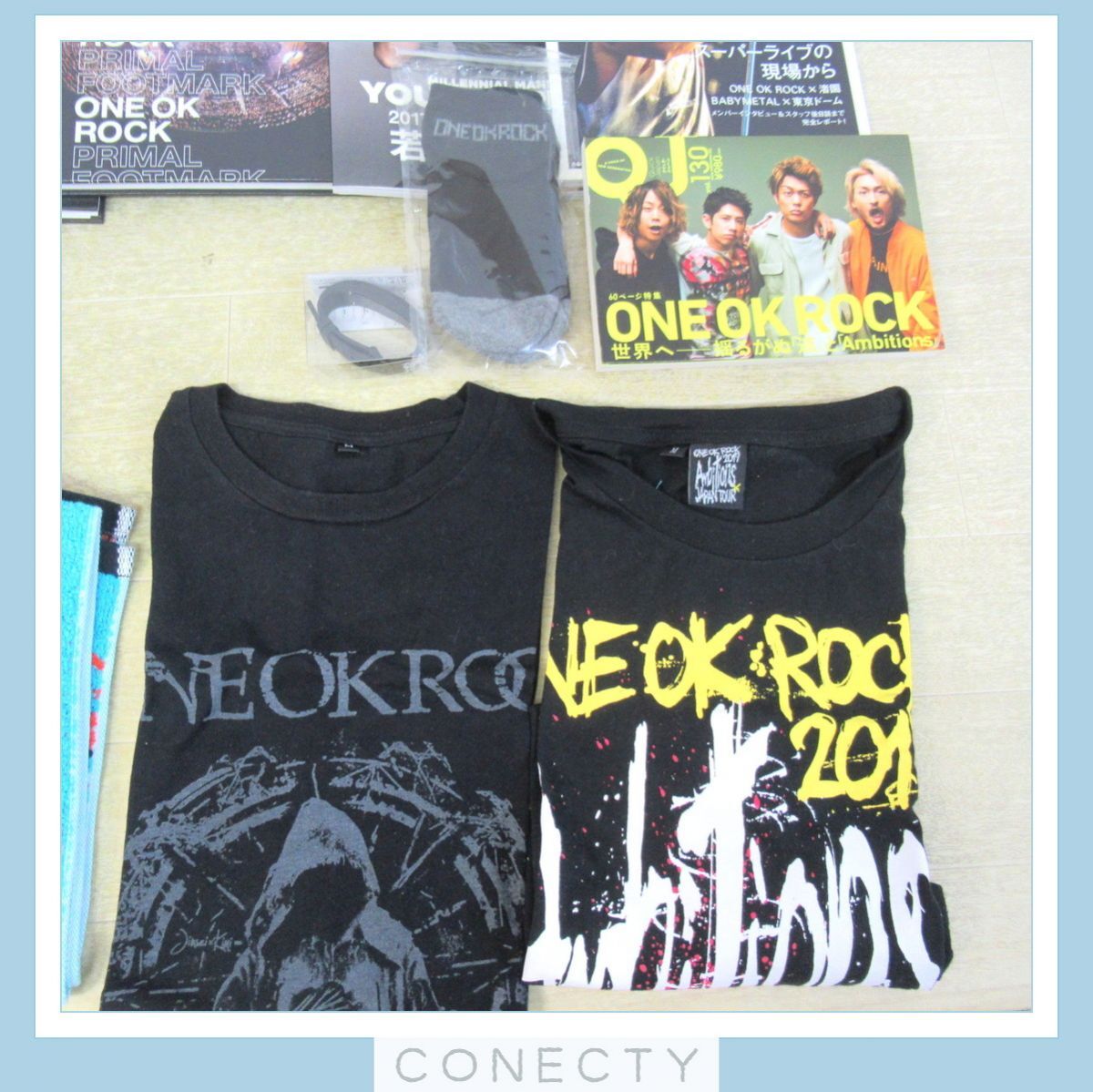 ONE OK ROCK グッズセット★タオル/Tシャツ Mサイズ/マグカップ 2018 AMBITIONS JAPAN DOME TOUR/他★ワンオク【F2【S3_6