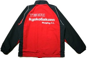 程度良好！◆天理教校学園高校 ラグビー部 ウォームジャケット◆Mサイズ（身長172-175セ