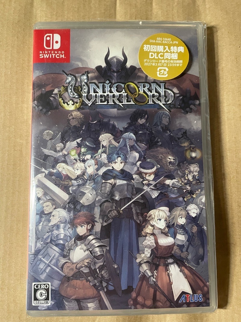 Switch ユニコーンオーバーロード USED 未使用:初回購入特典DLC付_1