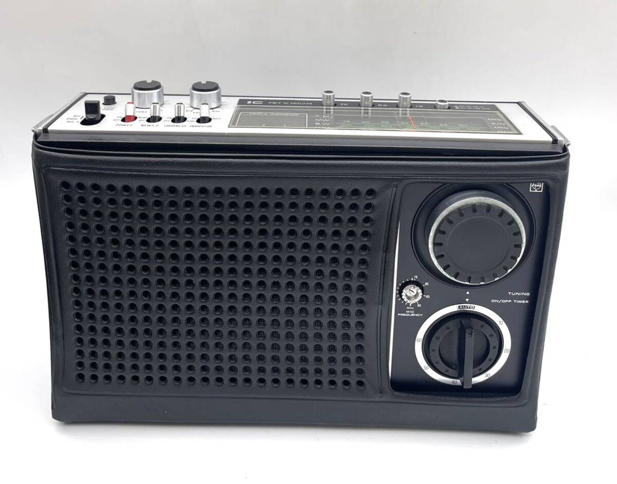 昭和レトロ○NATIONAL PANASONIC RF-868D FM MW SW トランジスタラジオ