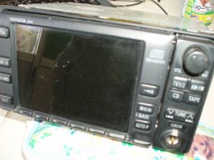 中古】トヨタ イプサム純正ナビ 56010【TOYOTA】(CD＆カセット
