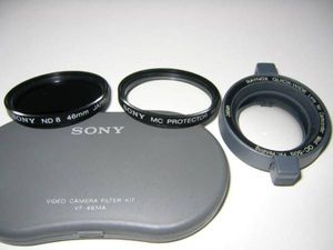 中古品ＳＯＮＹ　ＶＦ-46ＭＡ　おまけクイックワイドレンズ付_1