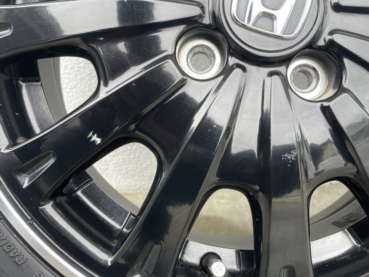 【送料無料165/55R15】ホンダ純正 N-BOXカスタム純正 ブリヂストン　高級タイヤ　レグノ　夏タイヤセット 15×4.5J 100/4H 15インチ_5