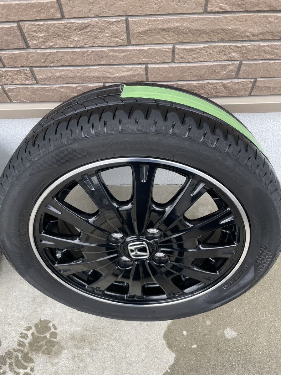 【送料無料165/55R15】ホンダ純正 N-BOXカスタム純正 ブリヂストン　高級タイヤ　レグノ　夏タイヤセット 15×4.5J 100/4H 15インチ_6