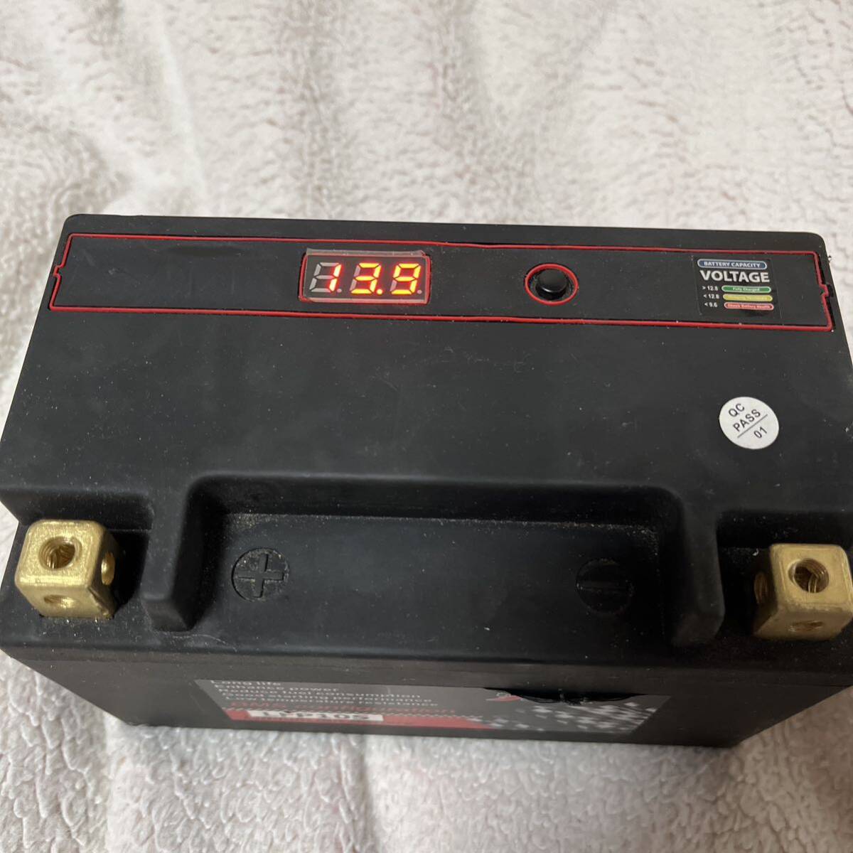 バイク用リチウムイオンバッテリー中古、ユアサYTZ10S互換品_2