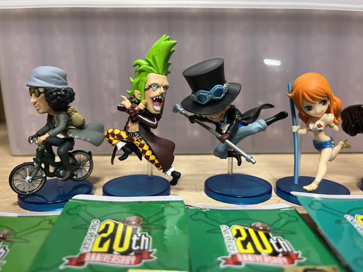 開封品 6種 ヒストリー リレー 20th vol.5 ワンピース ワールド