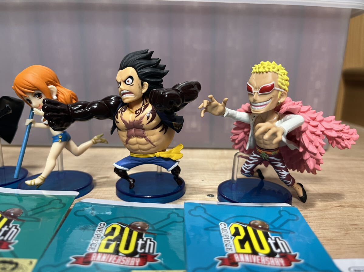 開封品 6種 ヒストリー リレー 20th vol.5 ワンピース ワールド