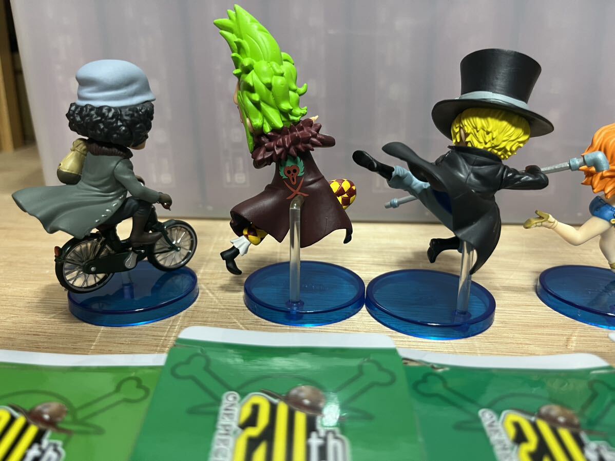 開封品 6種 ヒストリー リレー 20th vol.5 ワンピース ワールド